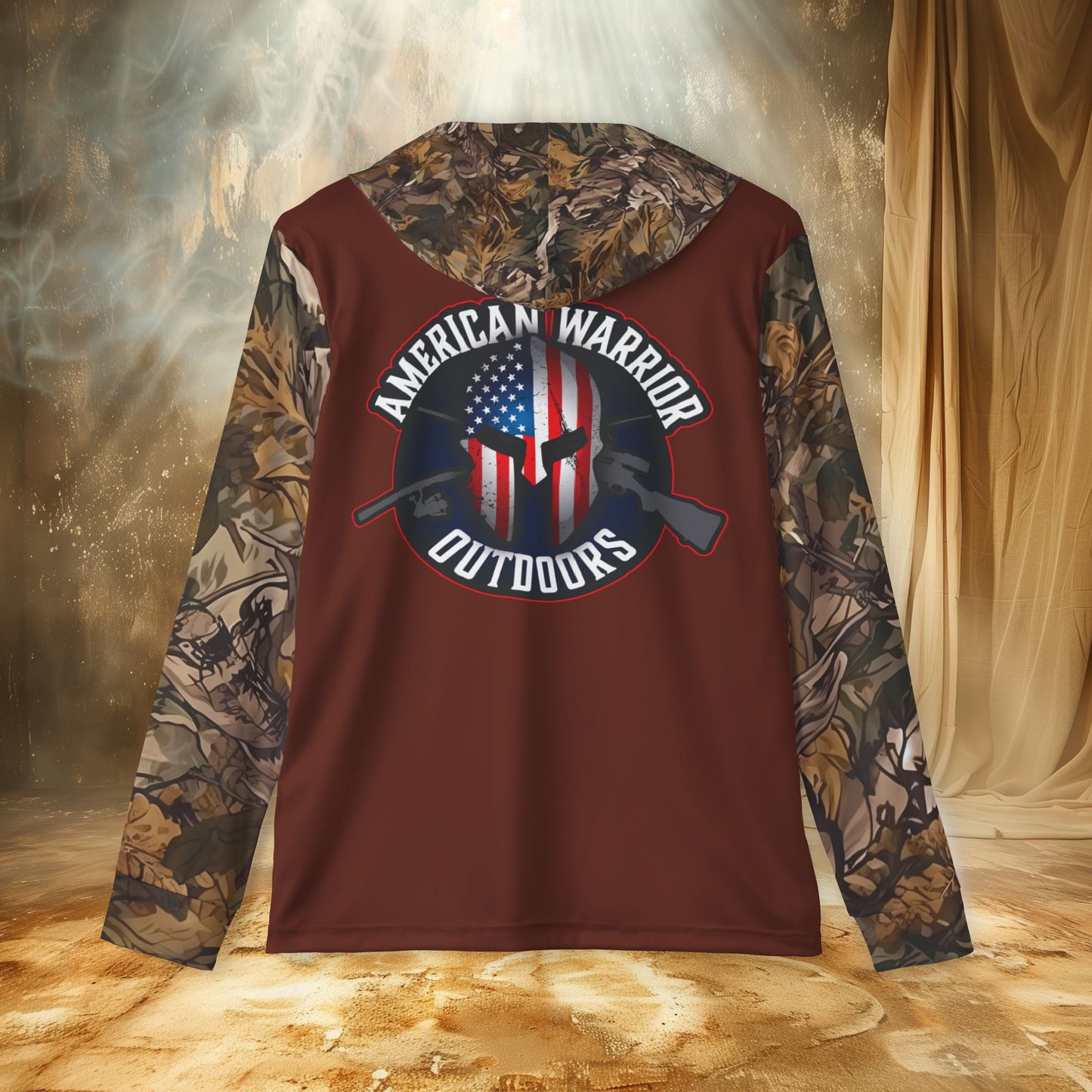 Sports Hoodie Supporting American Warrior Outdoors