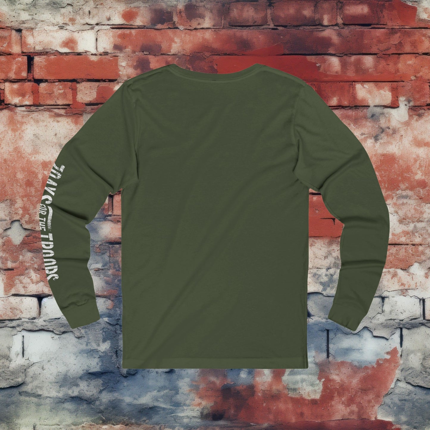 Long Sleeve Tee - Supports 7 Days For The Troops