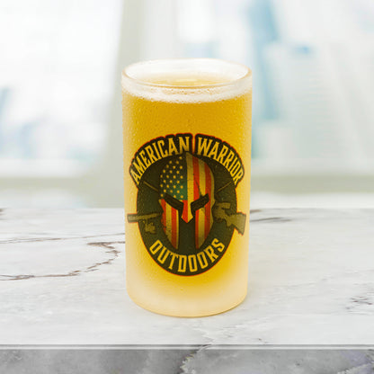 American Warrior Outdoors Frosted Beer Mug