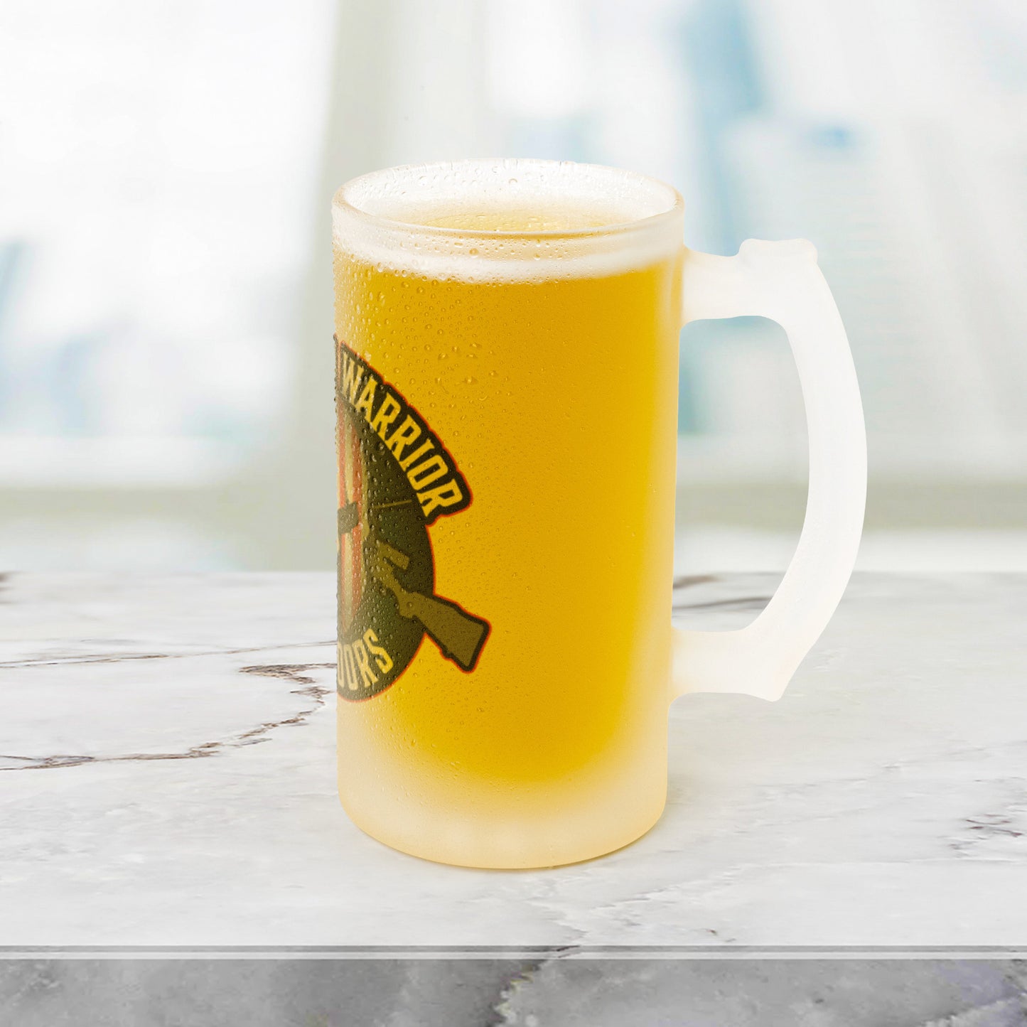 American Warrior Outdoors Frosted Beer Mug