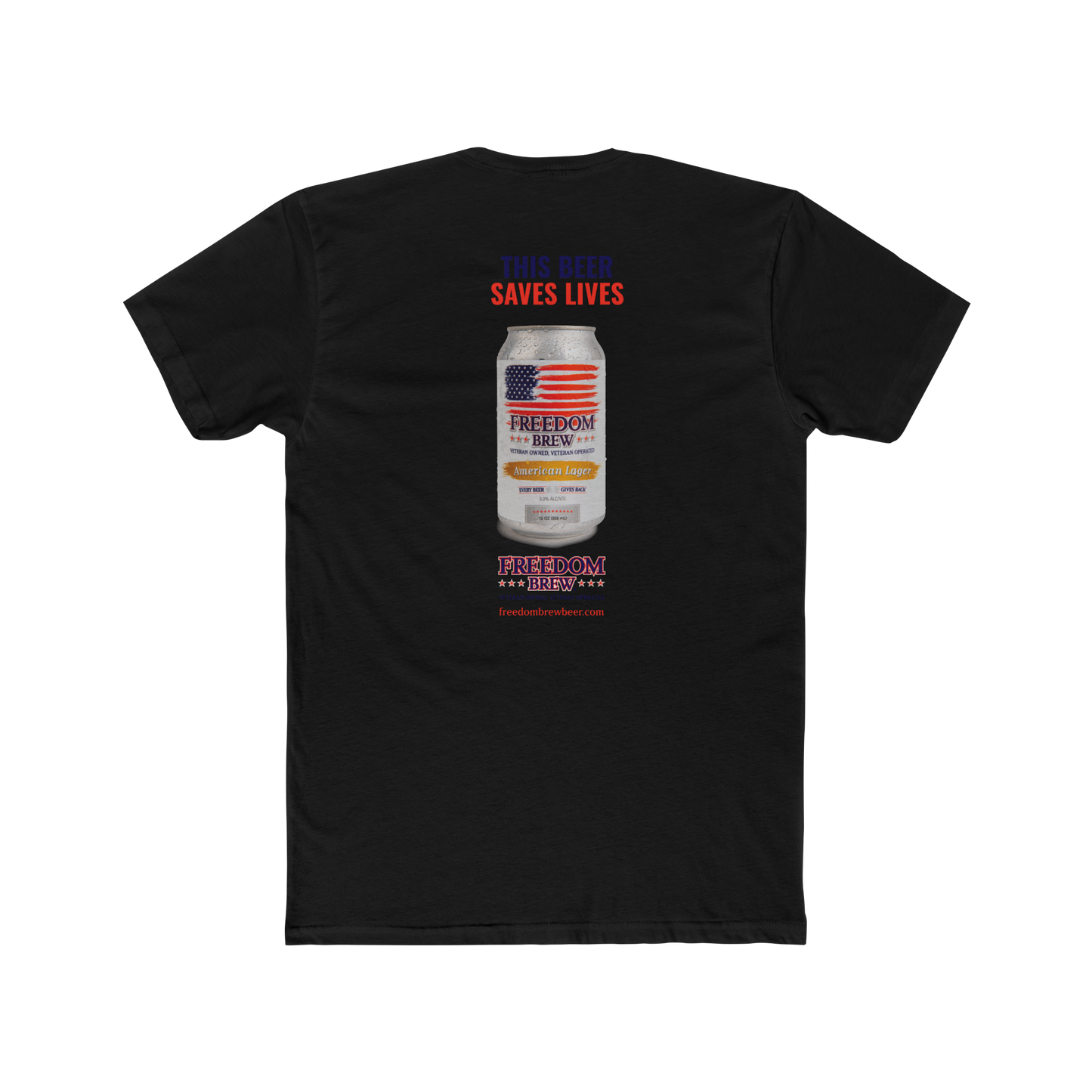 Freedom Brew Can Lovers Tee