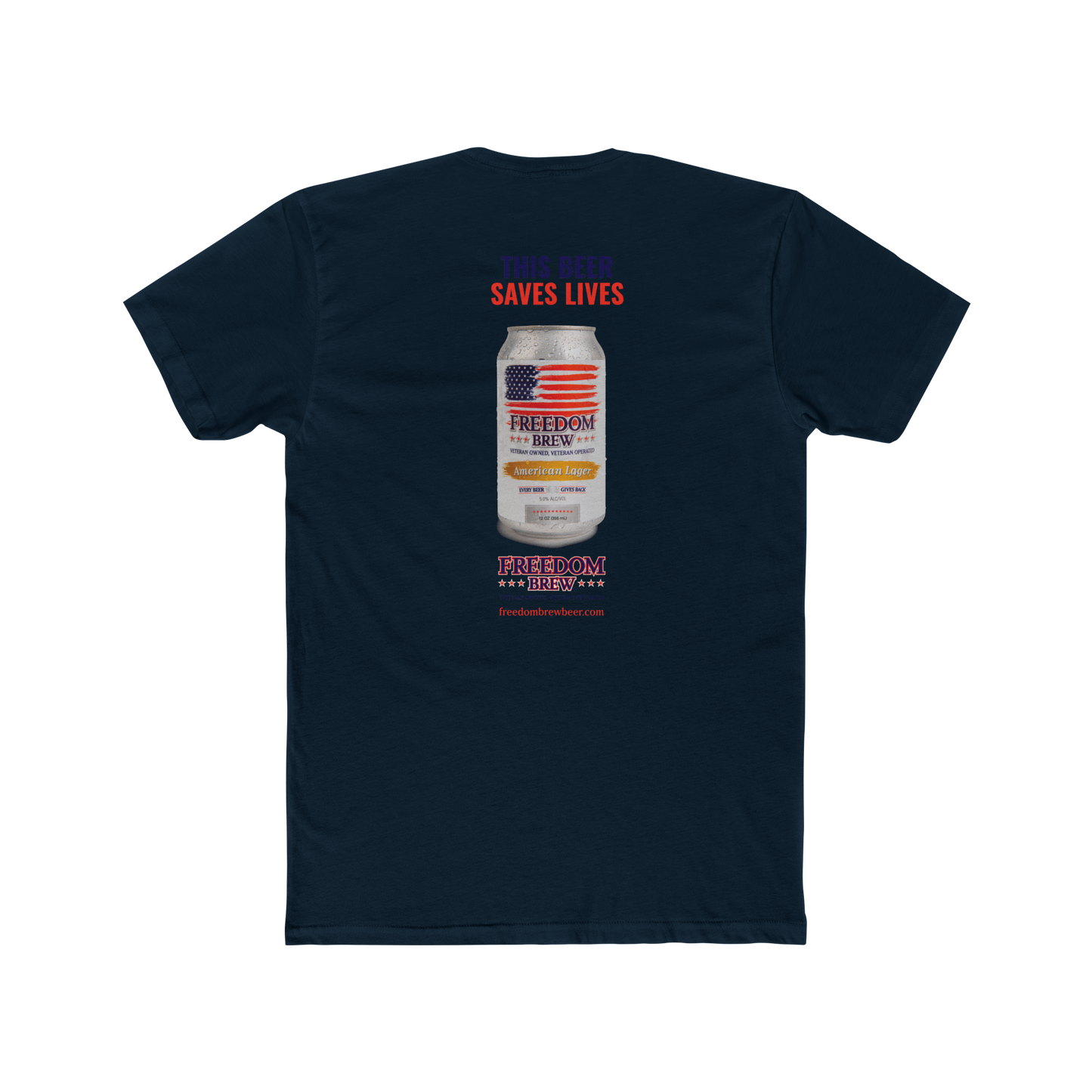 Freedom Brew Can Lovers Tee