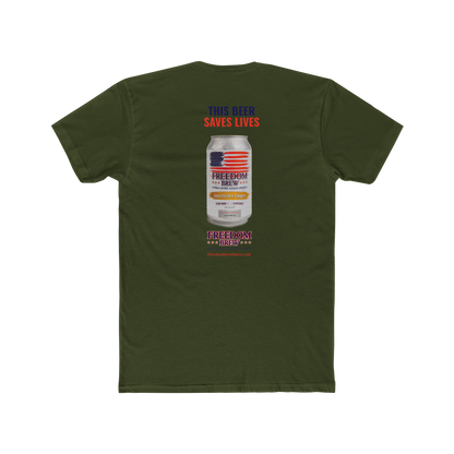 Freedom Brew Can Lovers Tee