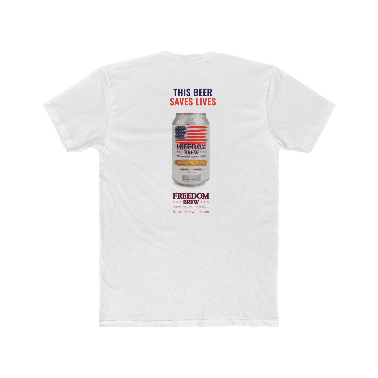 Freedom Brew Can Lovers Tee
