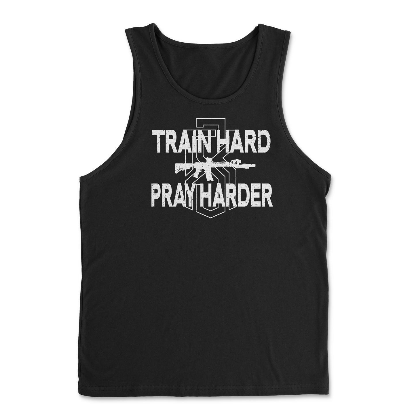 RS Train Hard Mens Muscle Tank Top