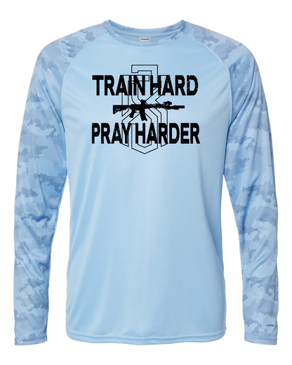 RS Train Hard Camo Performance Long Sleeve