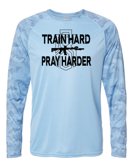 RS Train Hard Camo Performance Long Sleeve