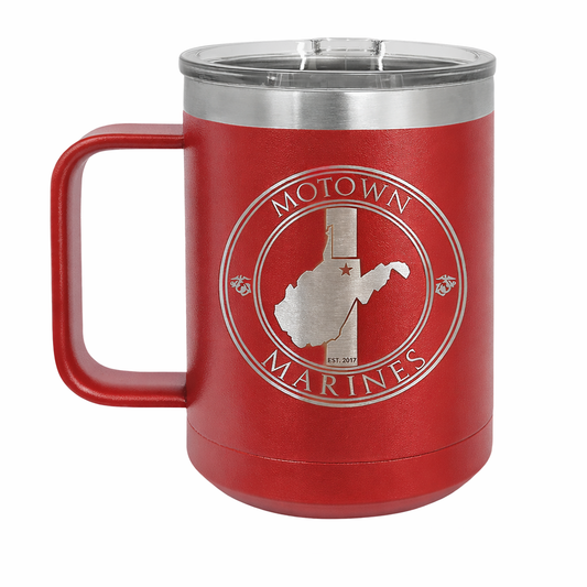 Motown Marines 15 oz. Vacuum Insulated Mug