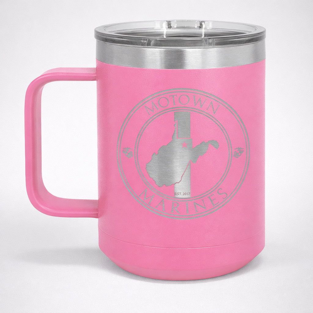 Motown Marines 15 oz. Vacuum Insulated Mug