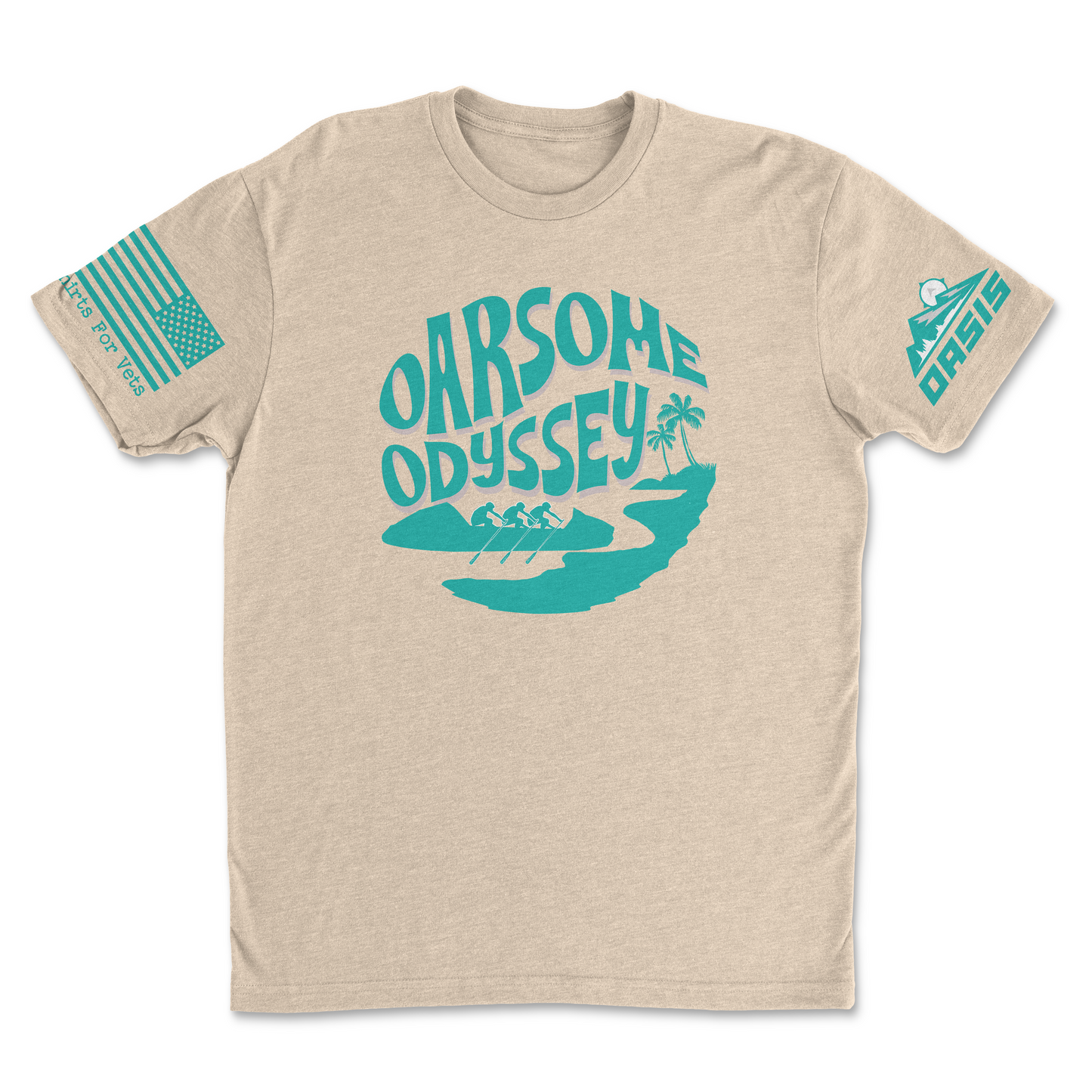 Oarsome Odyssey Tropical tee