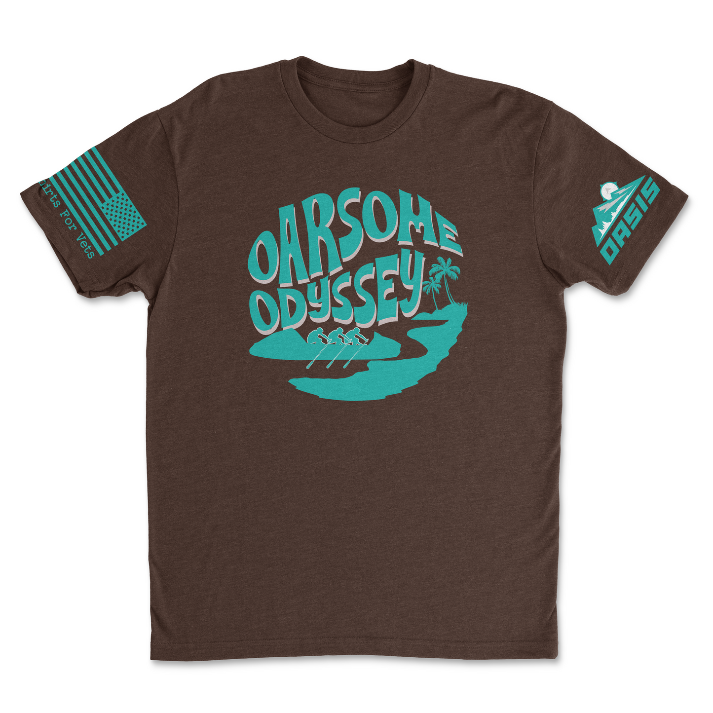 Oarsome Odyssey Tropical tee