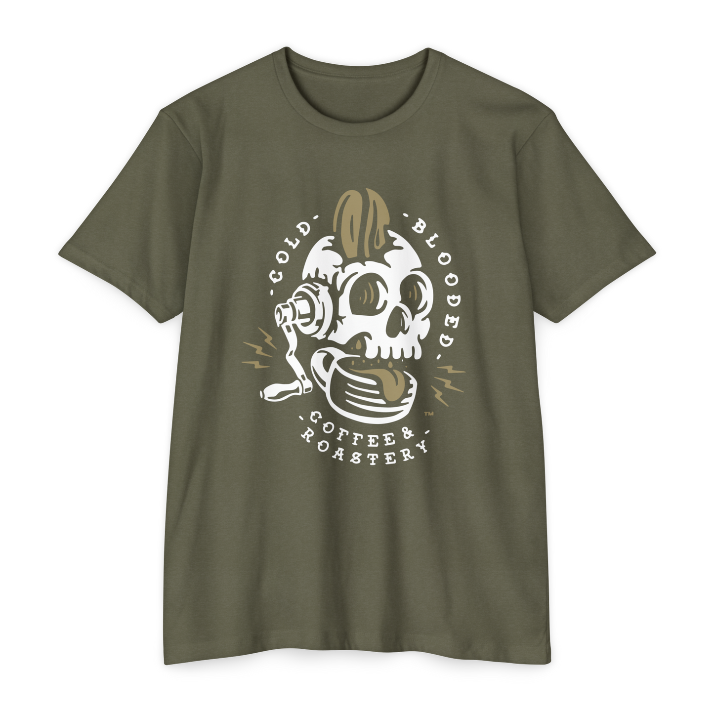 Cold Blooded Coffee Tee