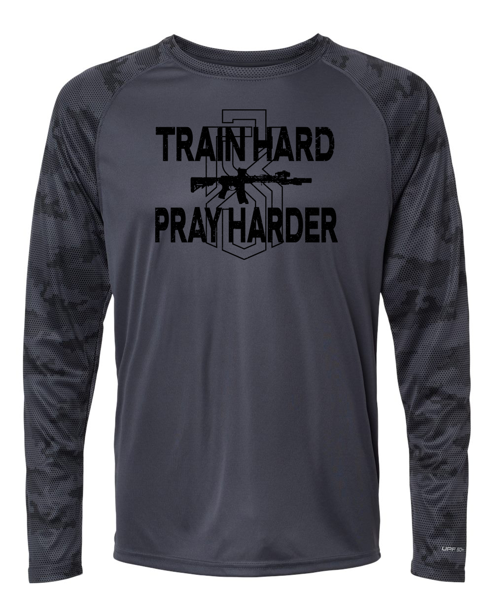 RS Train Hard Camo Performance Long Sleeve