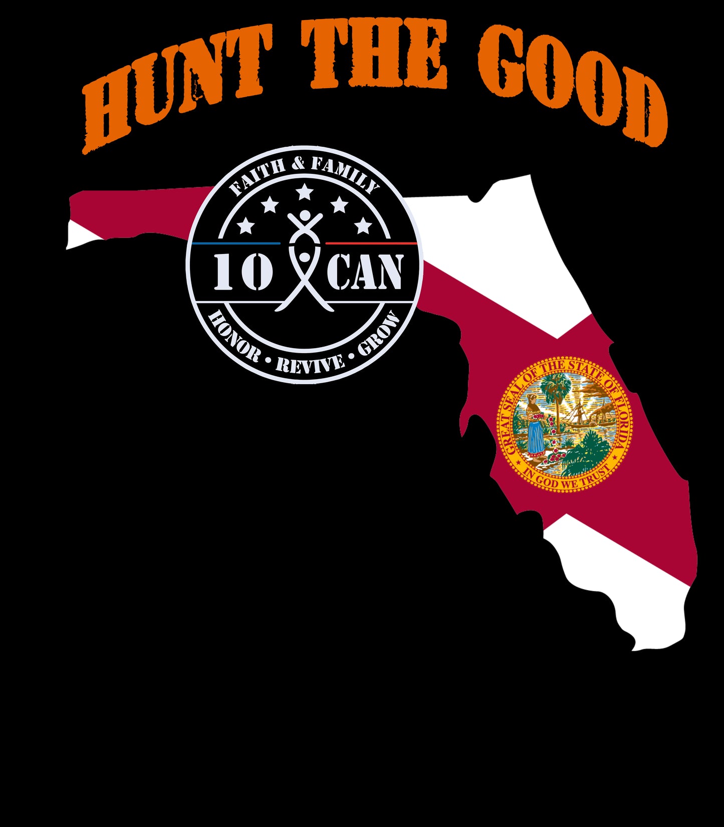 Hunt the Good State Graphic Shirt