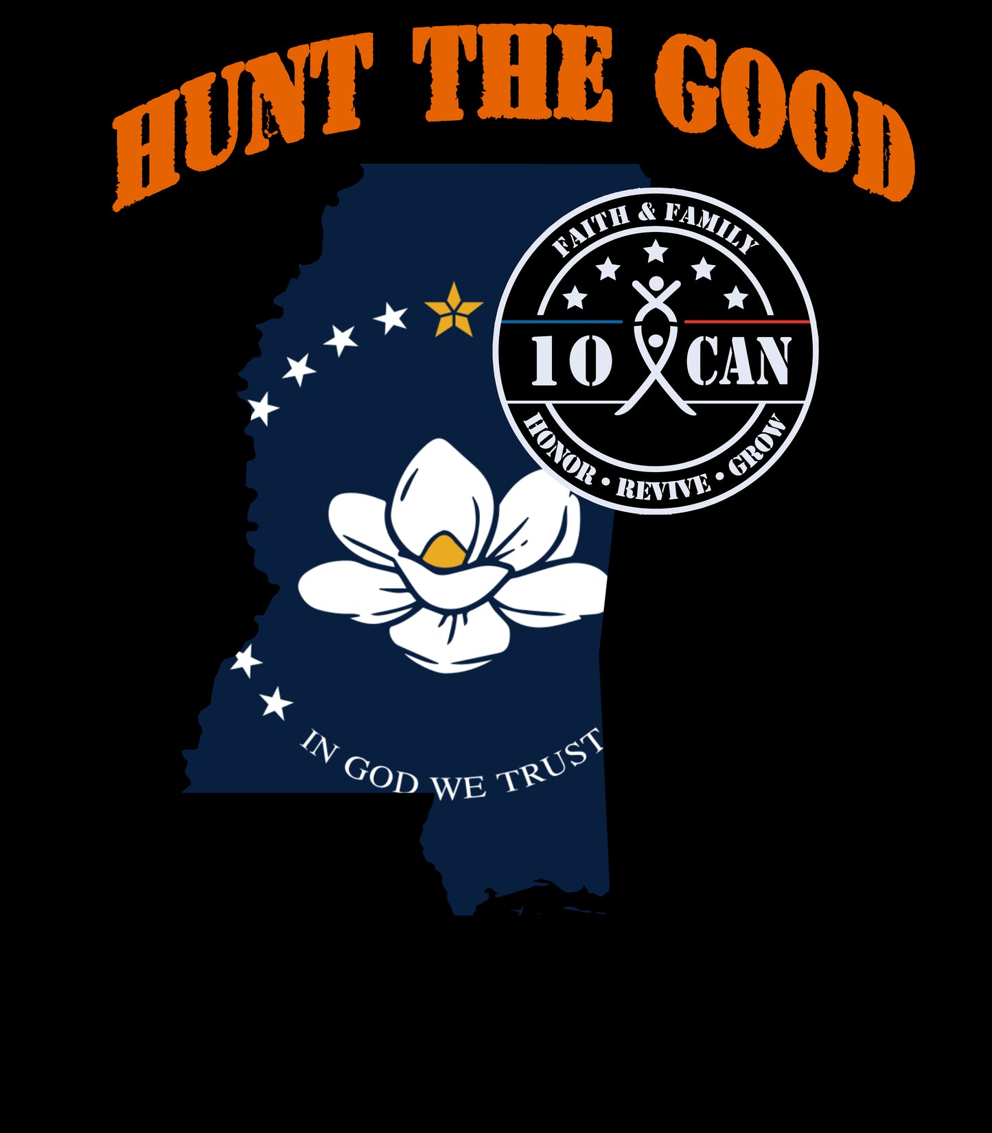 Hunt the Good State Graphic Shirt