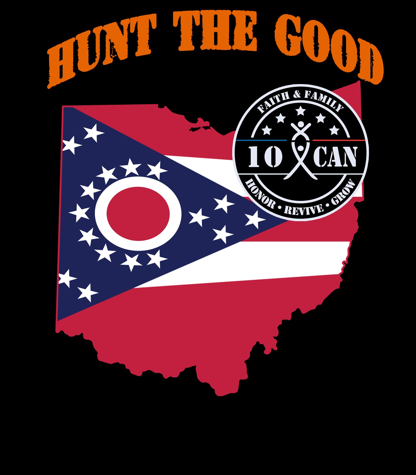 Hunt the Good State Graphic Shirt