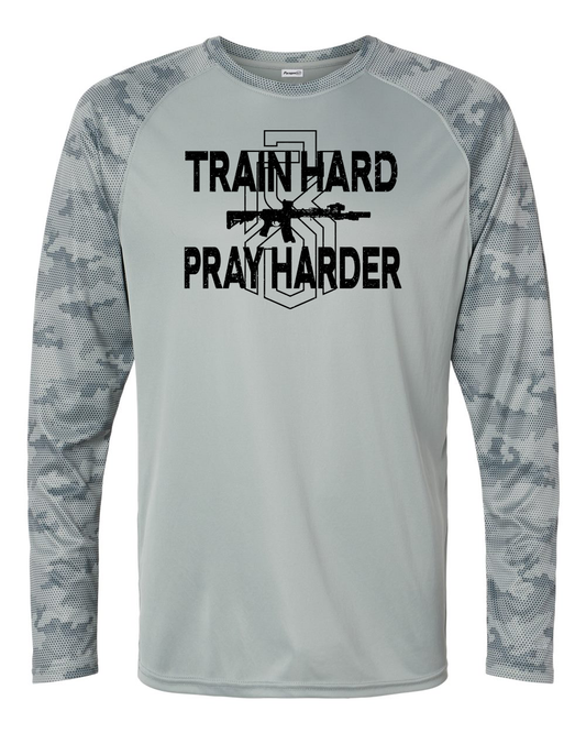RS Train Hard Camo Performance Long Sleeve