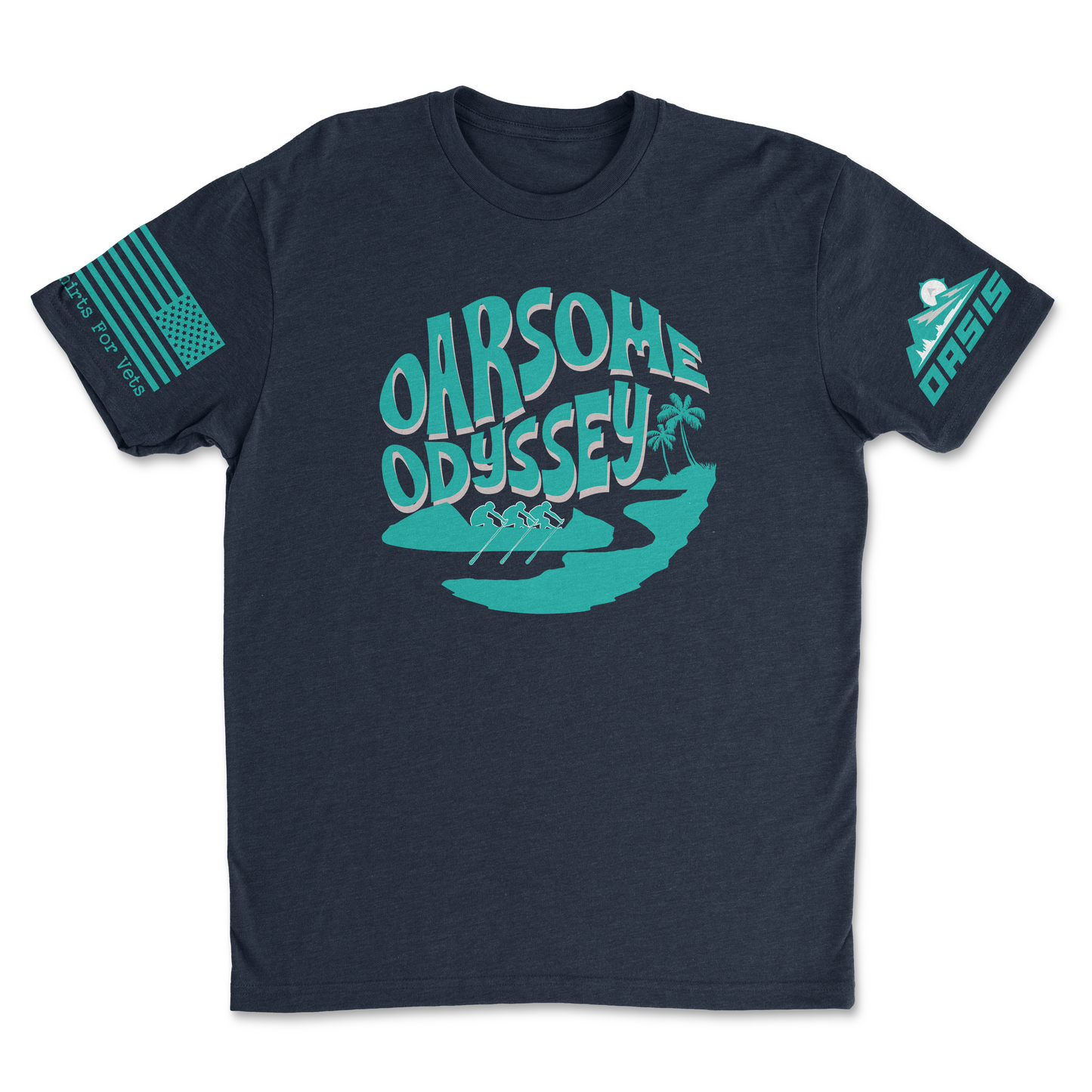 Oarsome Odyssey Tropical tee