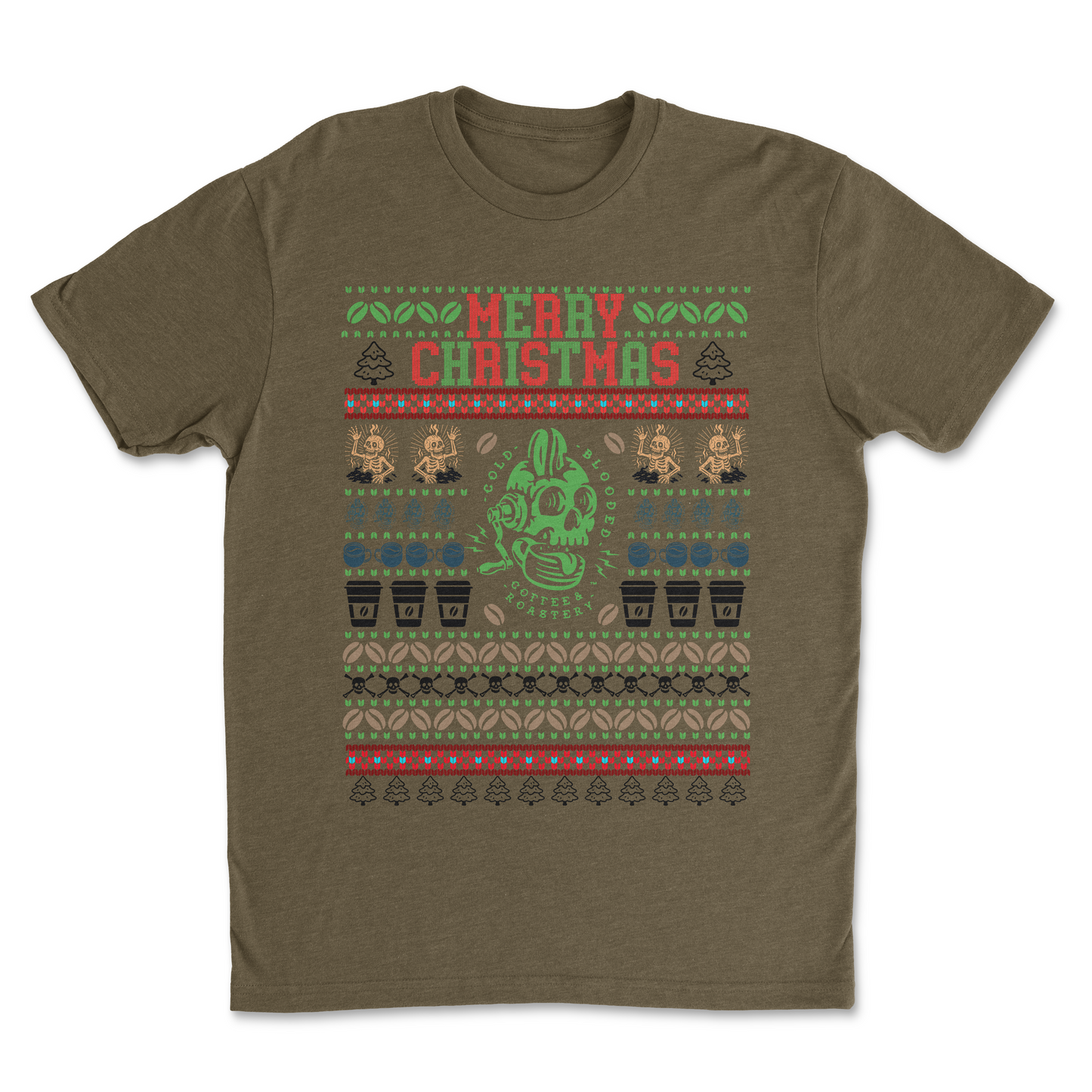 Cold Blooded Ugly Christmas Tee