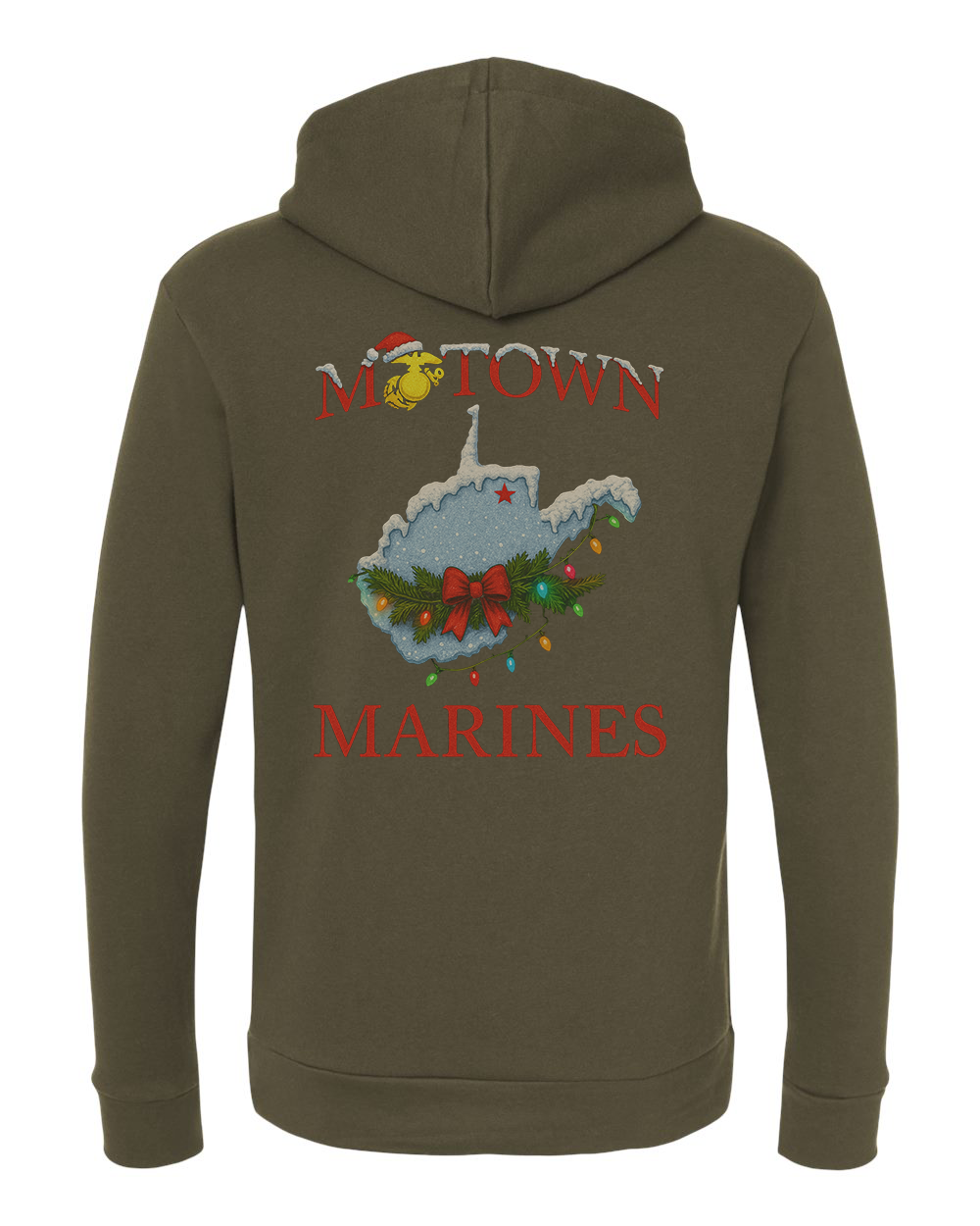 Motown Marines Christmas Hoodie