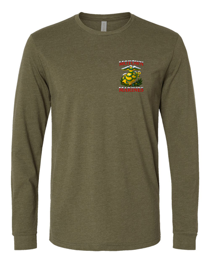 Motown Marines Christmas Long Sleeve Tee