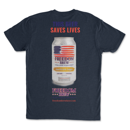 Freedom Brew Can Lovers Tee