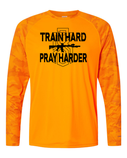 RS Train Hard Camo Performance Long Sleeve