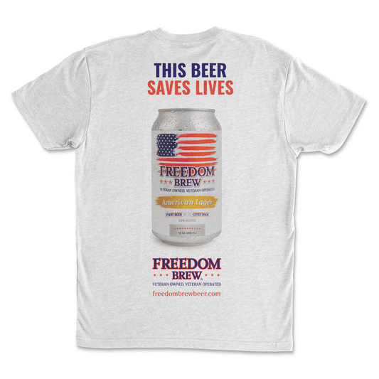 Freedom Brew Can Lovers Tee
