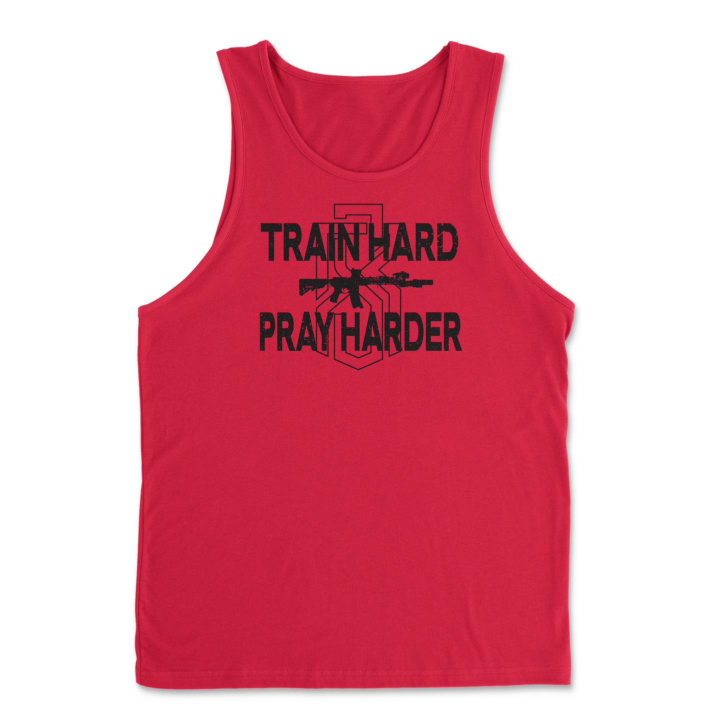 RS Train Hard Mens Muscle Tank Top