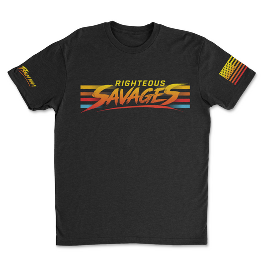 Righteous Savages Tee – Vintage Strength. Modern Grit.