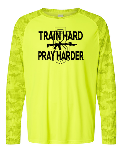 RS Train Hard Camo Performance Long Sleeve