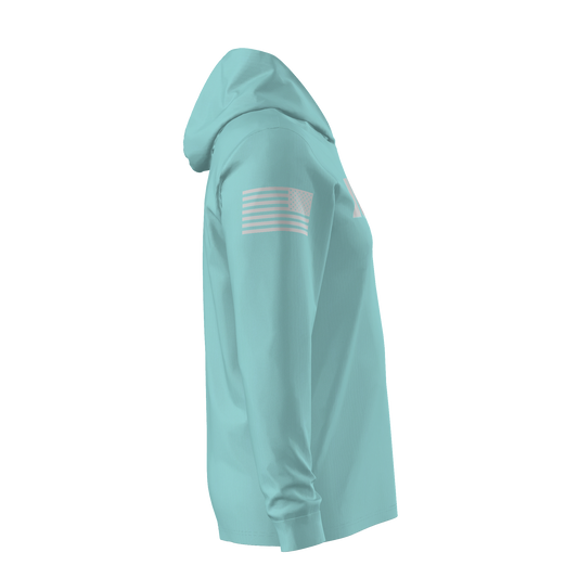 IAVA Fishing Rash Guard Hooded Shirt