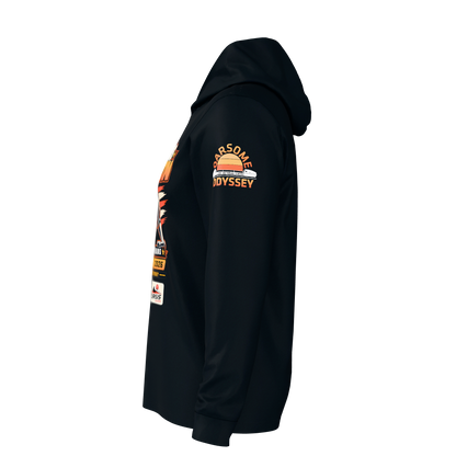 Oasis Veterans Rowathon Rash Gaurd Hoodie
