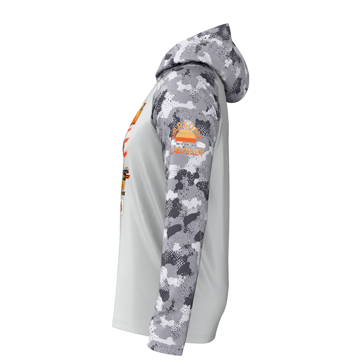 Oasis Veterans Rowathon Rash Gaurd Hoodie