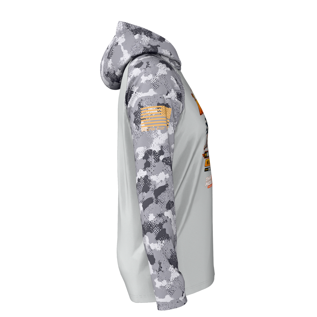 Oasis Veterans Rowathon Rash Gaurd Hoodie