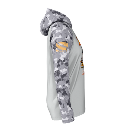 Oasis Veterans Rowathon Rash Gaurd Hoodie