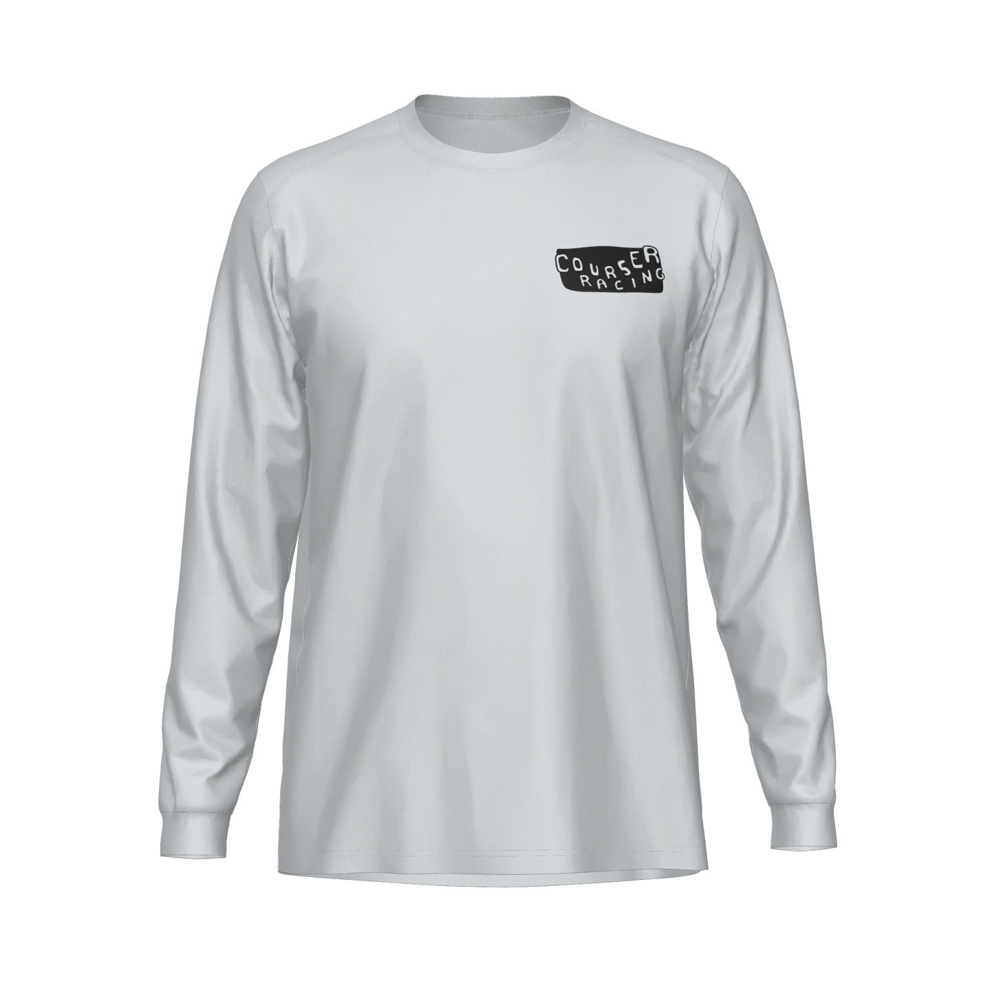 Courser Racing Black Skulls Performance Long Sleeve