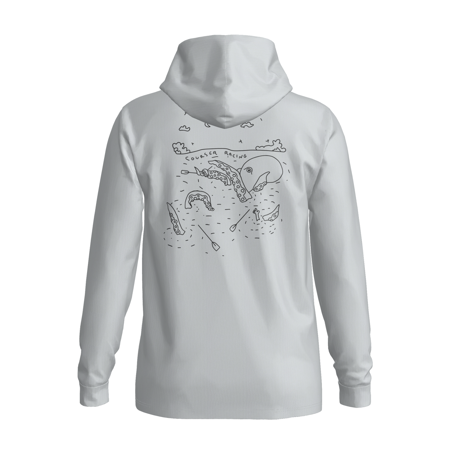 Courser Racing Octopus II Hooded Performance Long Sleeve