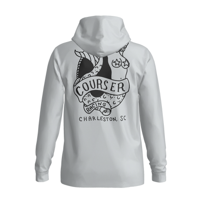 Courser Racing Mermaid Hooded Performance Long Sleeve
