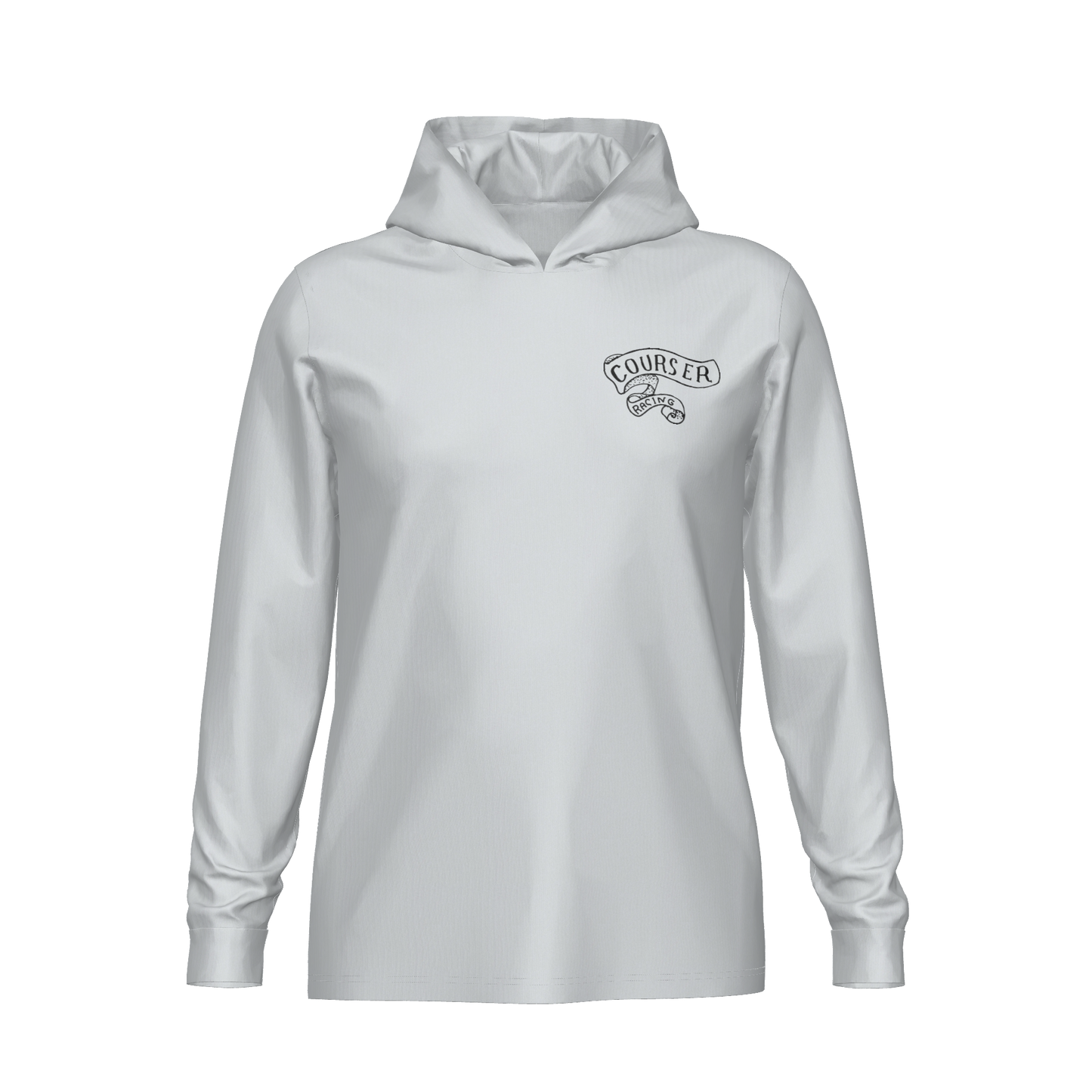 Courser Racing Mermaid Hooded Performance Long Sleeve