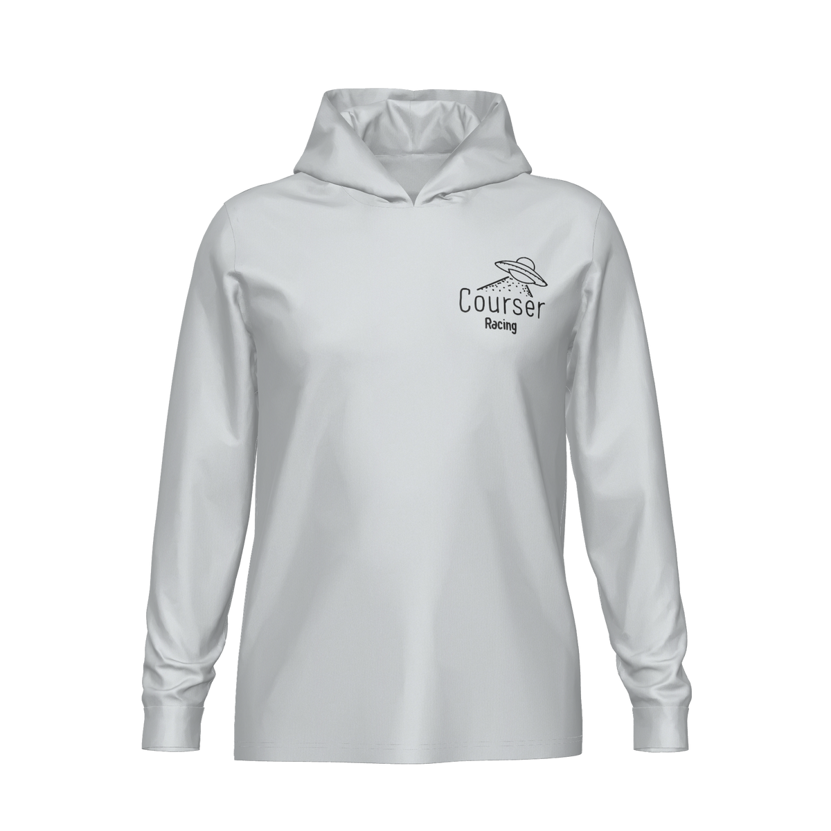 Courser Racing Alien Hooded Performance Long Sleeve