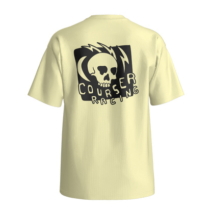 Courser Racing CC Black Skulls Tee