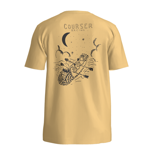 Courser Racing NL White Skull Tee
