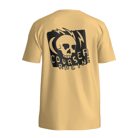 Courser Racing NL Black Skull Tee