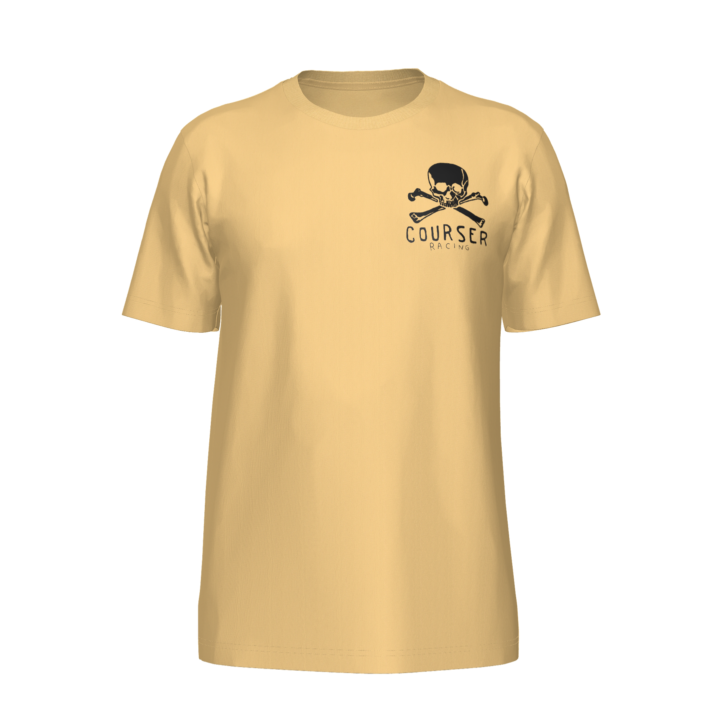 Courser Racing NL White Skull Tee