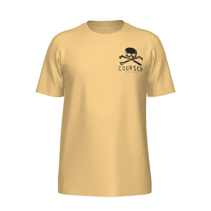 Courser Racing NL White Skull Tee