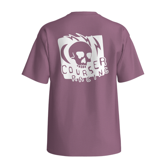 Courser Racing CC Black Skulls Tee