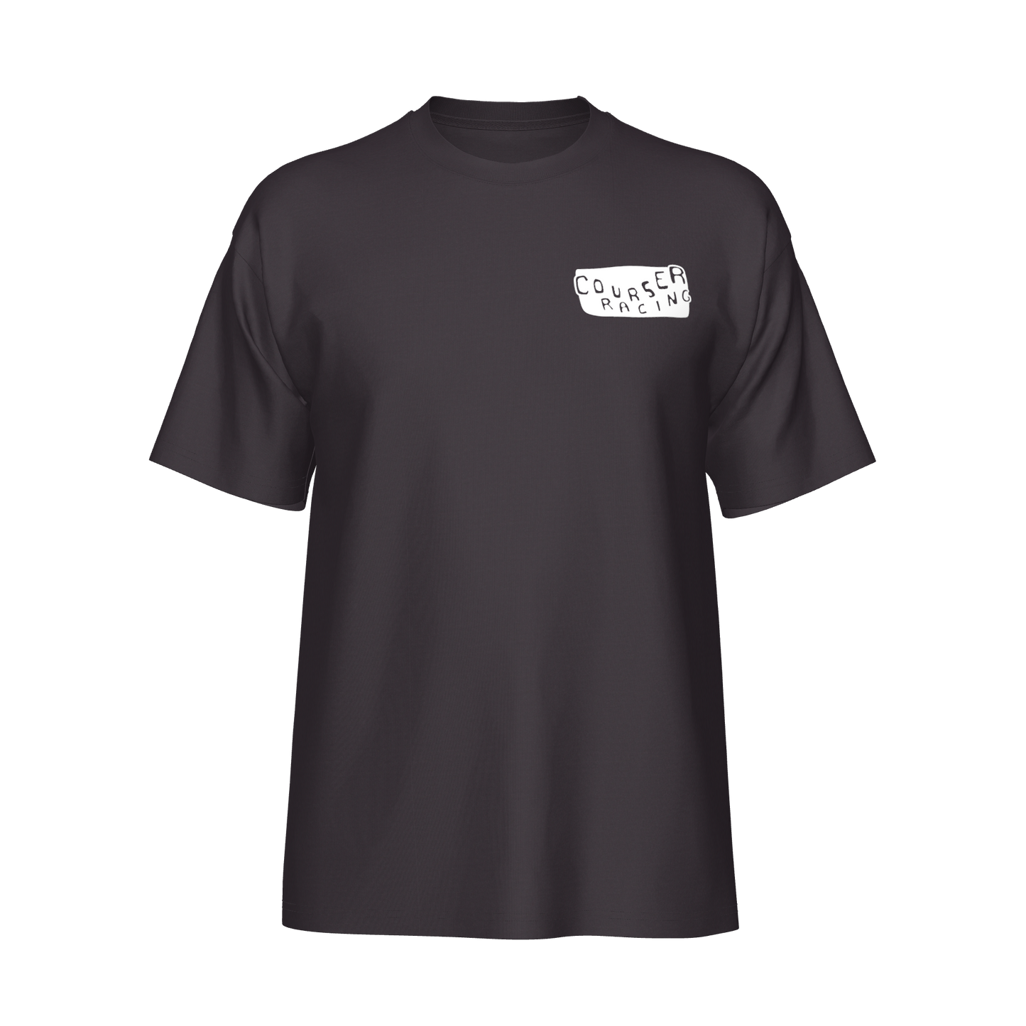 Courser Racing CC Black Skulls Tee