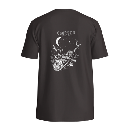 Courser Racing NL White Skull Tee