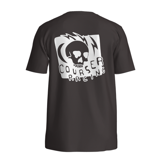 Courser Racing NL Black Skull Tee